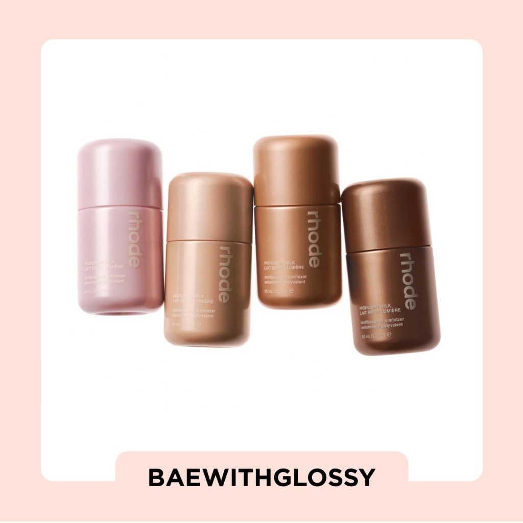 BAEWITHGLOSSY | Rhode — Highlight Milk (พร้อมส่ง)