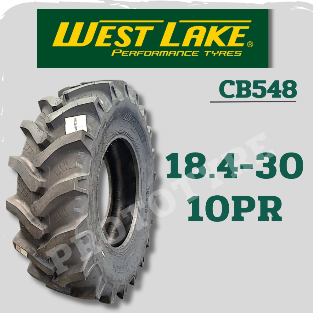 ยางรถไถ 18.4-30 10PR ยี่ห้อ WEST LAKE รุ่น CB548