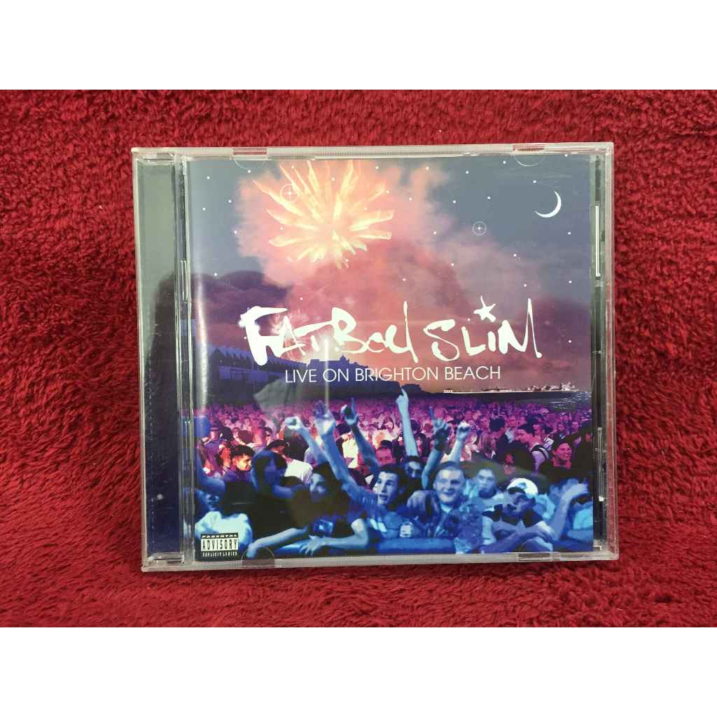 CD Fatboy Slim – Live On Brighton Beach สภาพตามรูปปก AA331-34