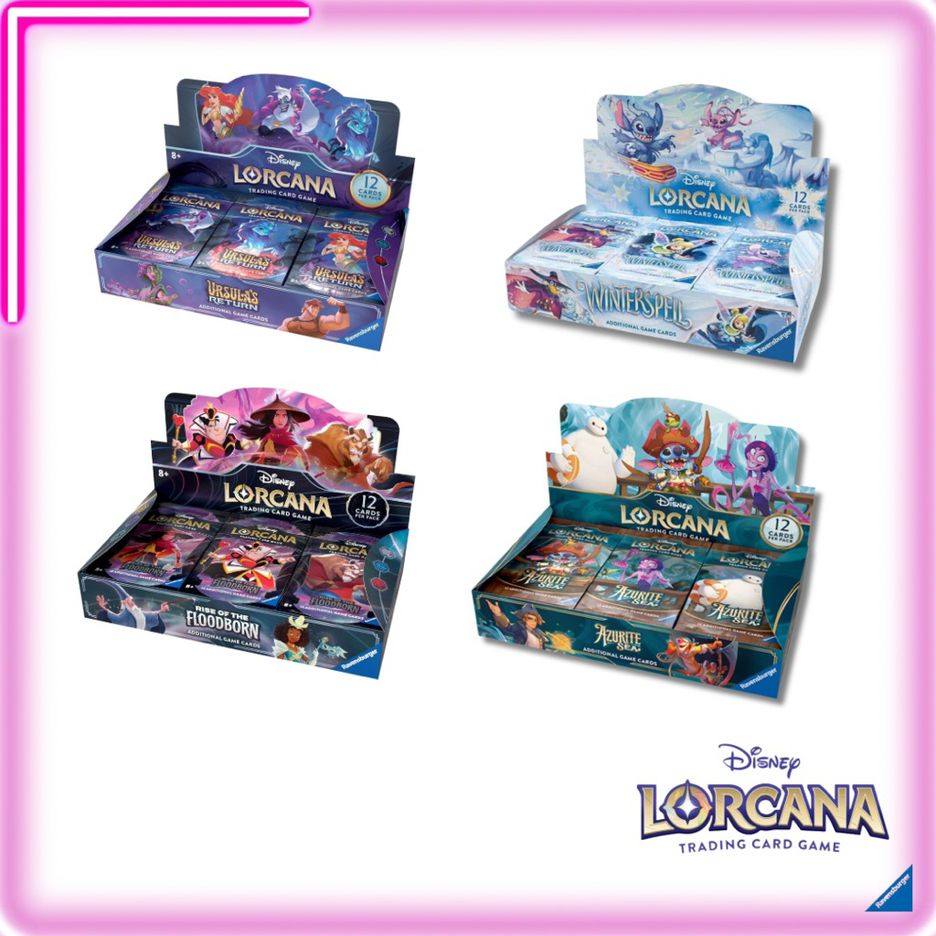 [💯ของแท้] การ์ด Disney Lorcana TCG Set 1-11 Ver.EN