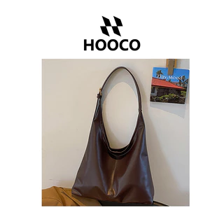HOOCO กระเป๋าผู้หญิง กระเป๋าสะพาย สีทึบกระเป๋าสะพาย เข้าได้ทุกลุค มี 5 สี รักแร้และสะพายไหล่ได้