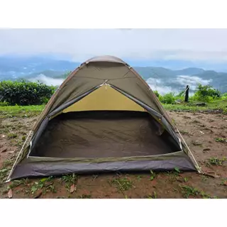 Field and Camping เต็นท์ Hazy - สีเขียวโอลีฟ