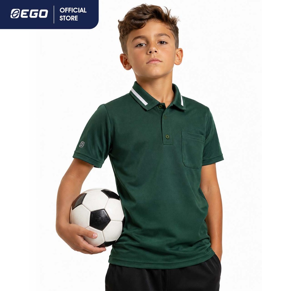 EG6197(KIDS) เสื้อโปโลเบสิคแขนสั้นเด็ก EGO SPORT