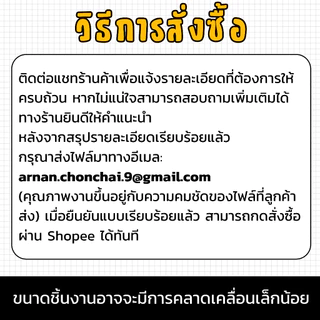 รับพิมพ์ตัวรีดติดเสื้อ ตัวรีดติดผ้า โลโก้ งานสกรีน DTF/DFT ไม่มีขั้นต่ำ