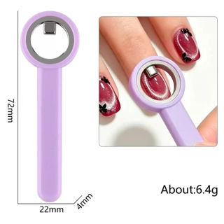 🧲แท่งแม่เหล็กวงกลม Cir​cular Magnet 3สี ตัวเลือก ดูดสีเจลลูกแก้ว ดึงสีเล็บเจลCateye gel