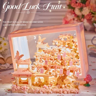 ✨ใหม่✨กล่องดอกไม้ตัวต่อ DIY ของขวัญวันครบรอบ ของขวัญวาเลนไทน์ ตั้งโชว์สวย