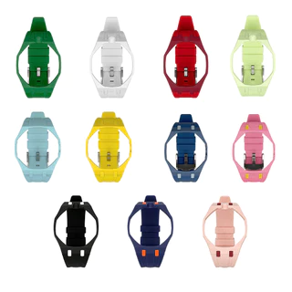 สายนาฬิกา PC + สายซิลิโคน AP X Swatch Royal Pop for AP Royal Pop ส่งจากไทย ( เฉพาะสาย )