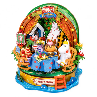 Rolife x Moomin DIY Miniature House Kit - DA011 โมเดลบ้าน ประกอบง่าย บ้านตุ๊กตา | ของแต่งบ้าน ของเล่นศิลปะ DIY