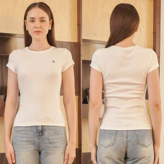 เสื้อยืดคอกลม รุ่น Chloe Basic Top (A30)