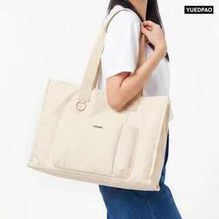 Yuedpao Fluffy Box Bag กระเป๋าสะพายข้างทรงสี่เหลี่ยม ช่องเก็บของเยอะ ใส่โน้ตบุ๊ค 13 นิ้วได้ กระเป๋าอเนกประสงค์