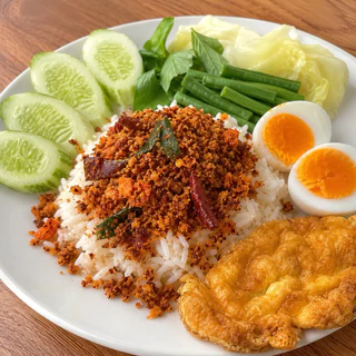 น้ำพริกนรกสามเซียน น้ำพริกนรกปลาย่าง ตราย่าขอ