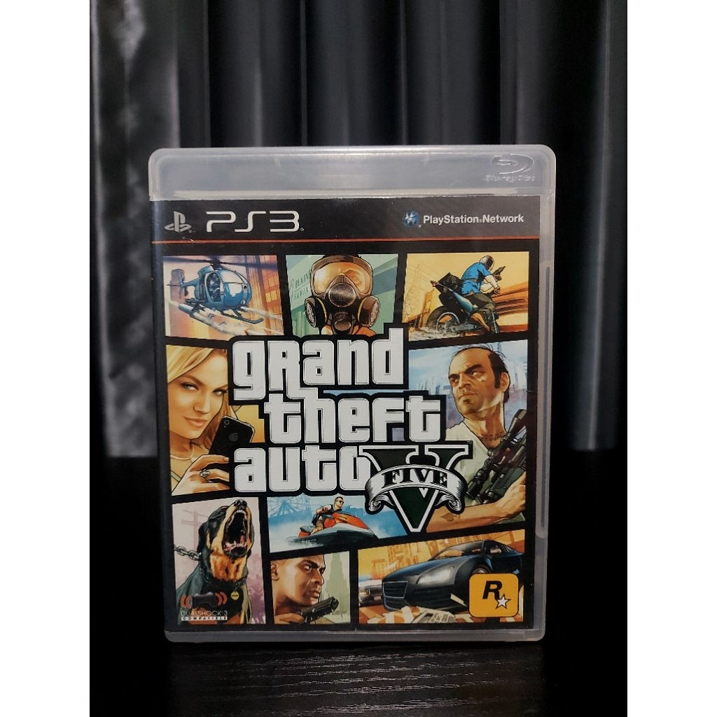 Ps3 gta v มือสอง และ มีแผนที่ใบใหญ่ +18 (แบบแผ่นภาคสุดท้าย)