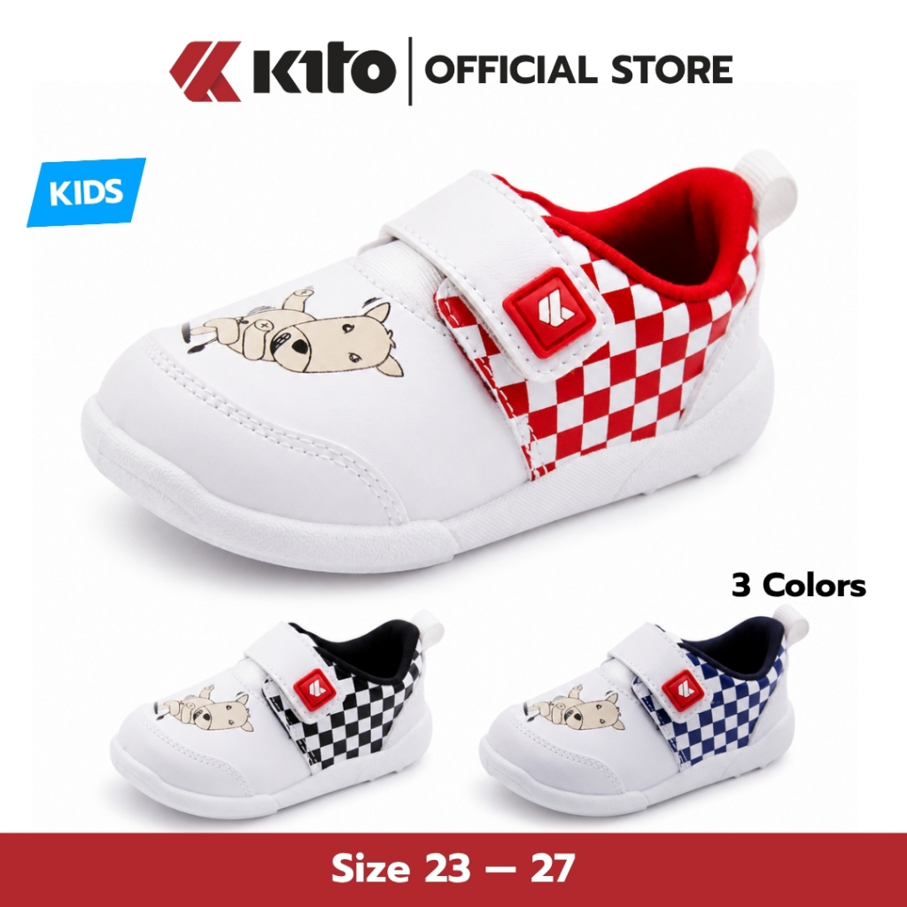 Kito กีโต้ รองเท้าผ้าใบเด็ก รุ่น BG6 Size 23-27
