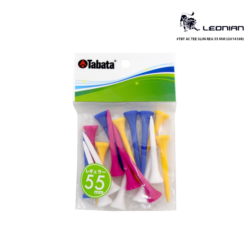 ที่วางลูกกอล์ฟ TABATA AC TEE SLIM LONG 40MM-70MM (GV1418L) (GV1418R) (GV1418S) — صورة 2