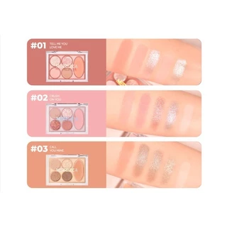 (โปรแรง7.7) Merrezca เมอร์เรซกา อาย แอนด์ ชีค คัลเลอร์ พาเลตตา(มี3แบบ) / เมอร์เรซกา โปร อายแชโดว์เบอร์ 03