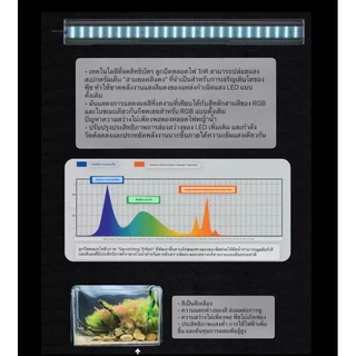 ไฟตู้ปลา Neo Helios Flat XP LED Full Spectrum 10000K ไฟไม้น้ำ ตู้ไม้น้ำ พร้อมขาไฟ แสงสวย ปลาสวยงาม ตู้ปลา
