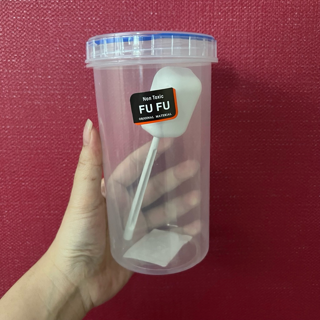 (6 ชิ้น) โหลใส่ของแห้ง 600ml. (คละยี่ห้อ) กระปุกฝาเกลียว มีช้อน ใส่ในช่องแช่แข็งได้