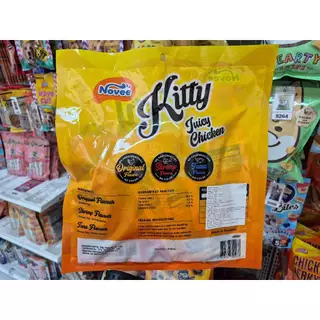 0047 NOVEE KITTY JUICY CHICKEN / ขนมแมว สันในไก่ 100 % 3รส (ไก่, กุ้ง, ทูน่า) โบนัสแพ็ค @30G X 9 ซอง 1แถม1 299บาท