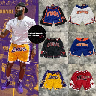 กางเกงกีฬา กางเกงบาสNBA กางเกงJUST DON ใส่ออกกำลังกาย คุณภาพดีมาก มีซับใน กระเป๋าข้าง