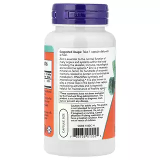 Zinc Picolinate 271mg 120Capsules Softgels ซิงค์ เสริมภูมิ ลดสิว ลดผมร่วง Authentic Made in USA