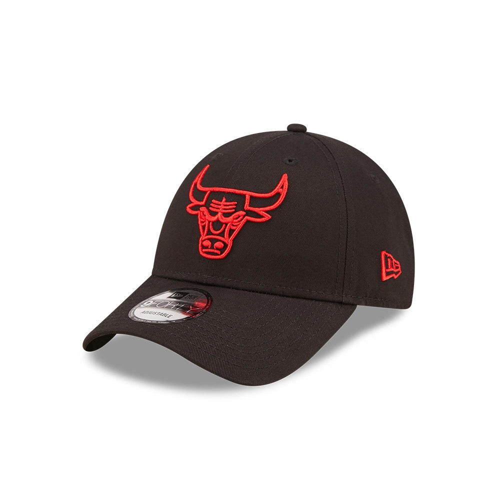 หมวกแก๊ป New Era รุ่น Chicago Bulls Neon Outline Black 9Forty Cap