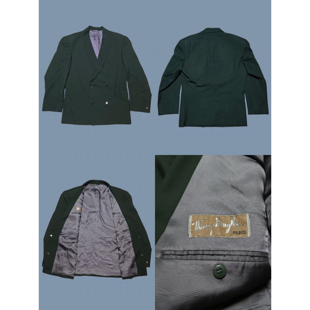 เสื้อสูท▫️Thierry Mugler Wool Blazer Vintage