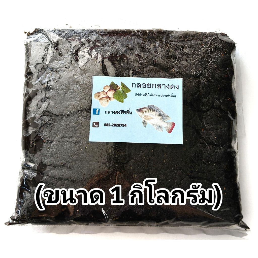 หัวเชื้อตกปลา (1 กิโลกรัม) หัวเชื้อกลอย หัวเชื้อกลอยกลางดง เหยื่อกลอย เหยื่อตกปลา เหยื่อตกปลานิล เหยื่อตกปลาหน้าดิน
