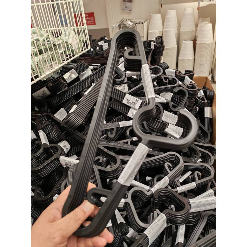 ไม้แขวนเสื้อ สำหรับเด็ก พื้นที่เก็บเสื้อผ้ามากขึ้น Ikea