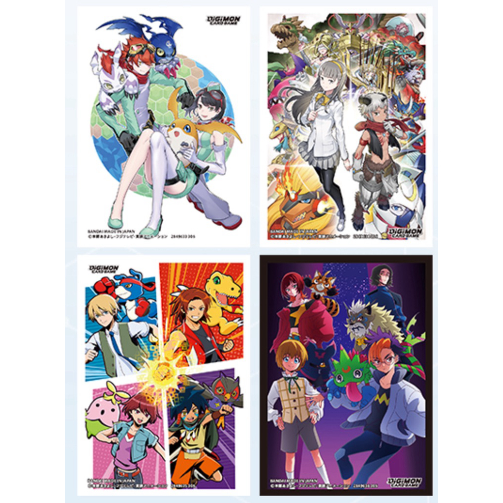 [Digimon Card Game] Digimon Sleeve Assortment 03 - Pack 60 ใบ - Digimon Card Game