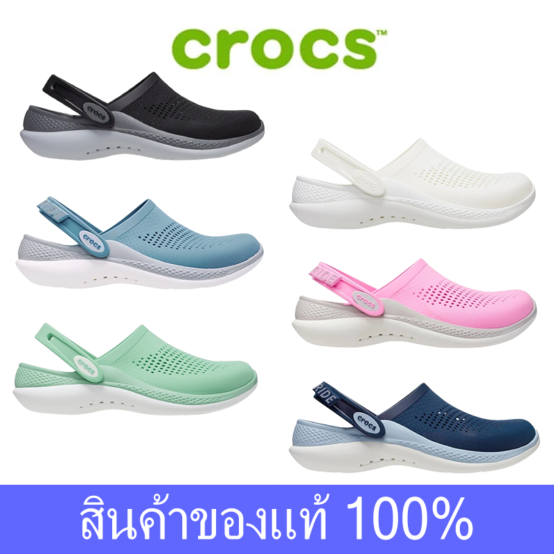 รองเท้าแตะ Crocs LiteRide 360 ​​​​ของแท้ (รุ่นที่ 2) เหมาะสำหรับเล่นกีฬา ใช้ได้ทั้งชายและหญิง สินค้าขายดีรุ่นใหม่ล่าสุด