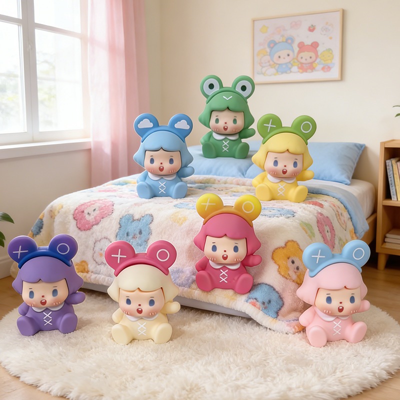 พร้อมส่ง ของตกแต่ง สะสม DIY เด็กหญิงคาดผม (1 SET 8 ตัว)