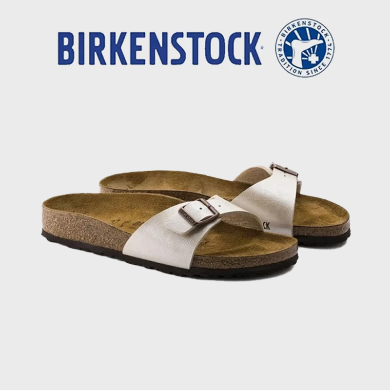 🔥รองเท้าแตะผู้หญิง BIRKENSTOCK รุ่น Madrid BF Whitewashing ของแท้และขายดีที่สุด พร้อมจำหน่ายแล้ว!