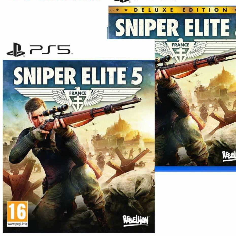 ps5 sniper elite 5 / sniper elite 5 deluxe edition ( english zone 2 )