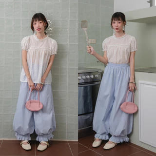 Kimmame - เสื้อ รุ่น Daisy Lace Blouse