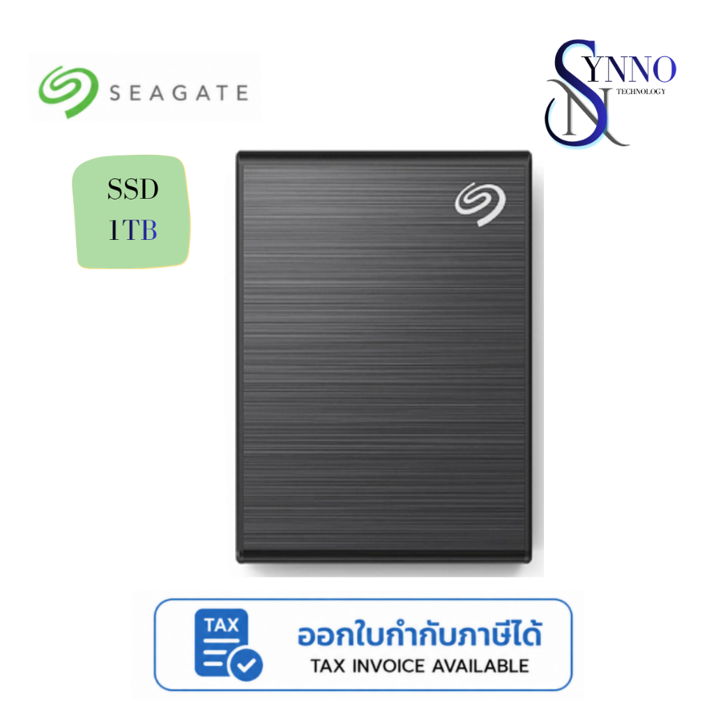 เอ็กซ์เทอร์นัล SSD SEAGATE รุ่น One Touch STKG1000400 ความจุ 1TB สีดำ