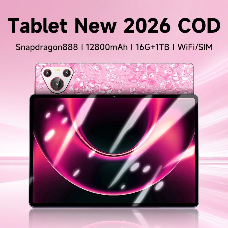 XiaonI Tablet แท็บเล็ต 2026 PC 10.1 นิ้ว 5G LTE Dual SIM Wifi 16GB+1024GB Android รองรับ แท็บเล็ตเล่นเกม ทำงานสำนักงาน