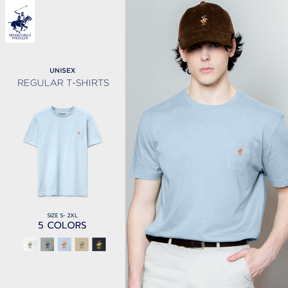 BEVERLY HILLS POLO CLUB เสื้อยืดคอกลมแขนสั้น รุ่น BNSV191