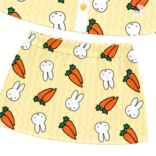 MIFFY : RNXI2079 ชุทเซ็ตเด็กผู้หญิงลิขสิทธิ์แท้