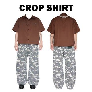 JAMANBKK / CROP SHIRT / เสื้อเชิ้ตครอป ทรงสั้น