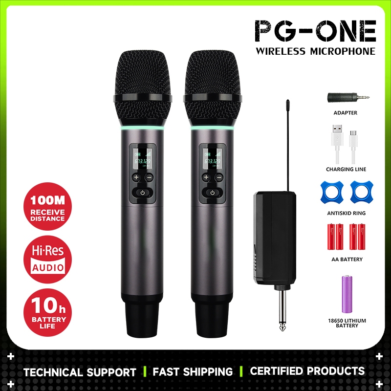 PGONE ไมโครโฟนไร้สายสากล, การแสดงที่บ้านหนึ่งลากสองตัวรับสัญญาณกลางแจ้ง KTV ร้องเพลงไมโครโฟน