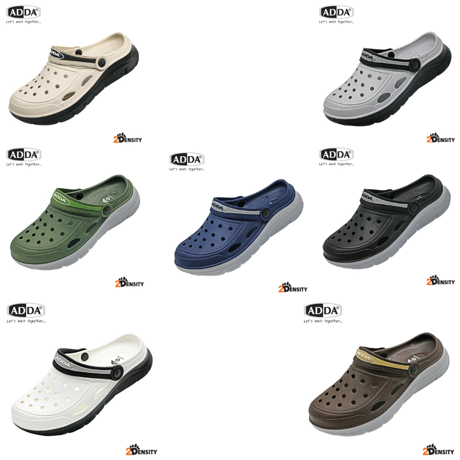 ADDA รองเท้าหัวโต แบบสวม รัดส้น ผู้ชาย รุ่น 5TD88 (Size7-11)