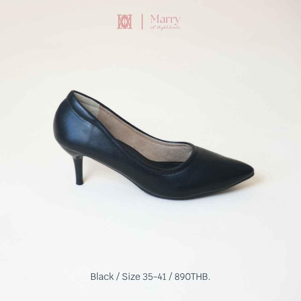 iamJinny JN551 รุ่น Marry 2.5" สีดำ