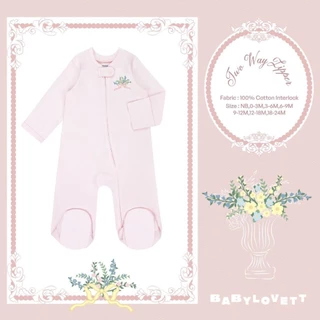 (ส่งด่วน) BabyLovett ชุดนอนเด็กปิดเท้า Villa Fontaine Collection ผ้านุ่มสบาย สำหรับเด็ก 0-24 เดือน