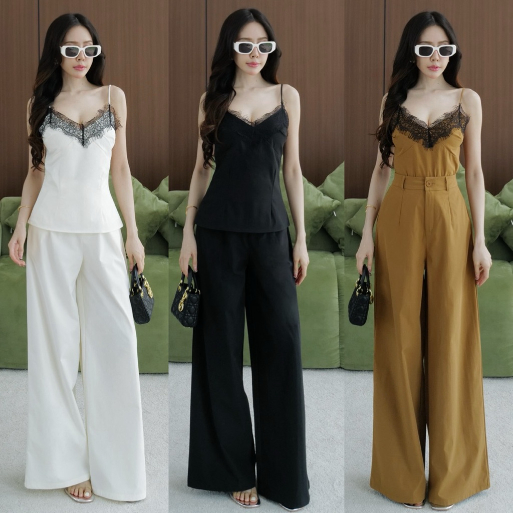 N03 ชุดเชตเสื้อสายเดี่ยว TAG HILOOK