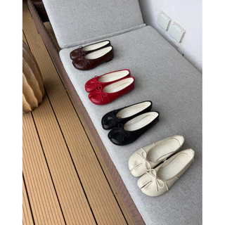 [พร้อมส่ง] WEAR.SOUL #S694-CLEO Tabi Bow Flats รองเท้าแฟลต รองเท้าส้นแบน