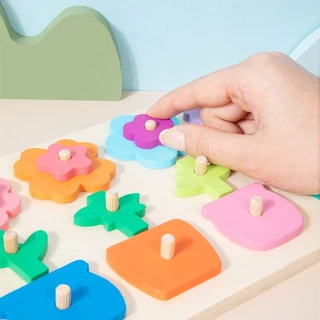 Montessori เรียงดอกไม้ จับคู่ดอกไม้ เสริมพัฒนาการ