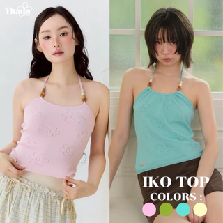 THADA.CO | “IKO KNIT TOP” เสื้อไหมพรมดีเทลคล้องคอ