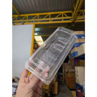 กล่องใส ฝาล็อกBL-15A OPSไม่เป็นไอน้ำเเพ็ค100 กล่องใส่ขนม ใส่เบเกอรี่ ใส่สลัดโรล