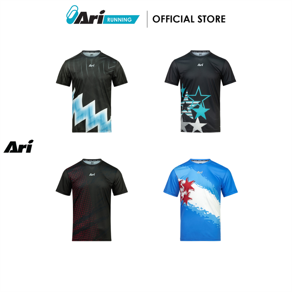 ARI ADEPT GRAPHIC RUNNING TEE - เสื้อวิ่ง อาริ ADEPT GRAPHIC