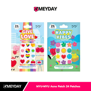 Myu-Myu Acne Patch 24 Dot มิว-มิว แอคเน่ แพทช์ แผ่นแปะสิว 24 ดวง